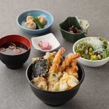 Tempura rice bowl