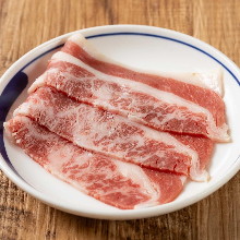 Kalbi, thinly sliced