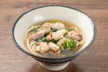Torinanban noodles (udon)