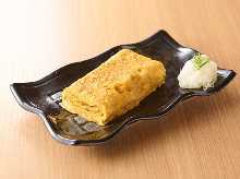 Japanese-style rolled omelet