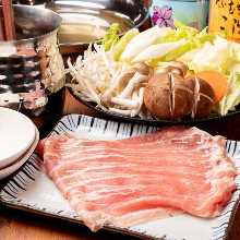 Pork shabu-shabu