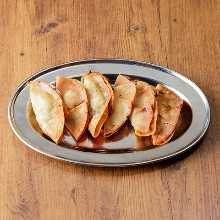 Fried gyoza