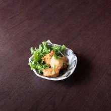 Fried chicken with grated daikon and ponzu