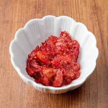 Chanja (Korean spicy marinated cod innards)