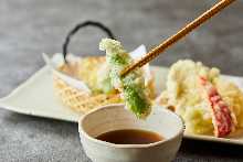 Assorted Seasonal Vegetable Tempura