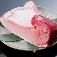 Bluefin tuna sashimi