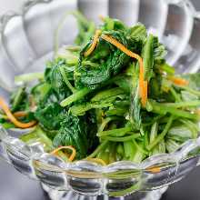 Seasonal Vegetables with Yuzu Flavor Ohitashi