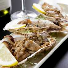  Butter-Grilled Oysters and Mushrooms