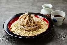 Chilled buckwheat noodles without broth/ Udon