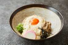 Buckwheat noodles with grated yam / Udon
