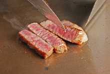 kobe beef  Sirloin steak