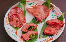 Assorted beef tongue, 4kinds