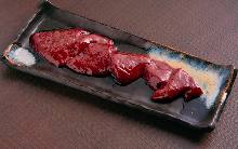 Beef liver (yakiniku)