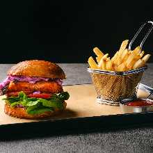 Grilled Salmon Burger