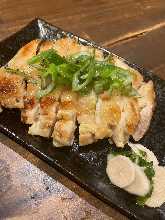 Grilled chicken with saikyo miso