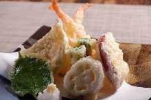 Assorted tempura