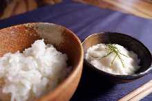 Tororo Meshi (grated yam rice)