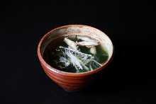 Wakame seaweed soup