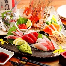 Assorted sashimi, 5 kinds