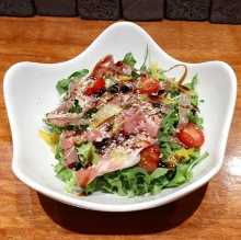 Raw ham salad