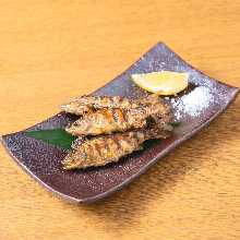 Deep-fried amago