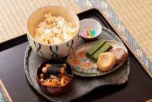 Japanese snack set sweet and salty flavor