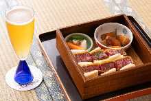 Beef cutlet sandwich (drink set)