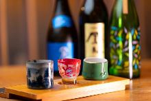 Sake tasting 3 kinds