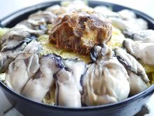 Oyster hotpot