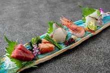 Assorted sashimi, 5 kinds