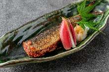 Sardines and marinated cod roe