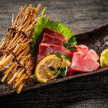 Assorted sashimi of the day