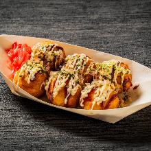 Fried takoyaki