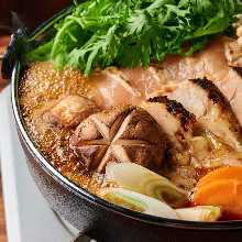 Chicken sukiyaki