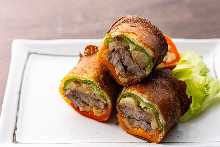 Deep-fried spring roll