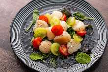 Scallop carpaccio
