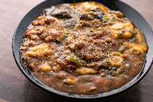 Spicy tofu and ground meat