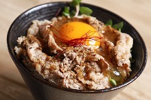 Beef rice bowl