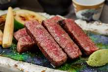 Wagyu beef sirloin steak