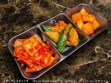 Assorted kimchi