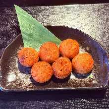 fried takoyaki fried takoyaki