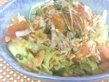 Steamed chicken salad
