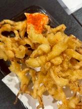 Dried squid tempura