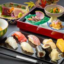 Sushi & Japanese dinner course