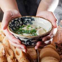 Japanese-style Boiled Dumplings with Oden Broth