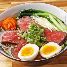 Omi Wagyu A5 Roast beef Ramen