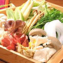 Assorted seasonal vegetables