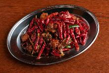 Laziji (Spicy Szechuan Chili Chicken)