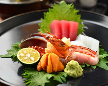 Assorted sashimi, 5 kinds