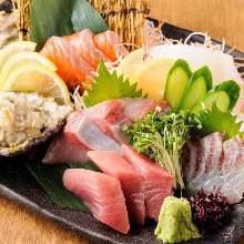 Assorted sashimi, 5 kinds